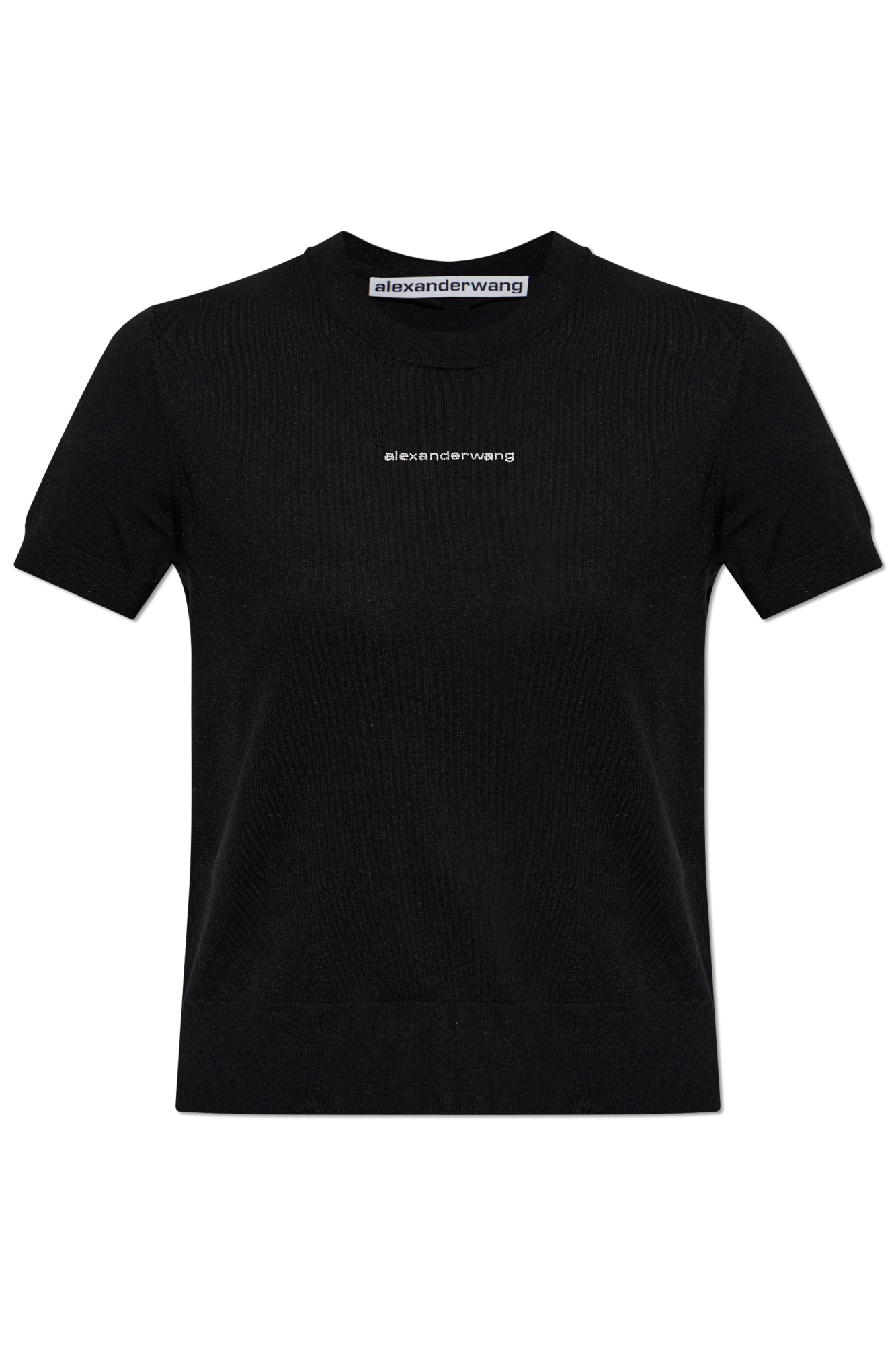 Alexander Wang Top with a shimmering logo | Women's | Vitkac